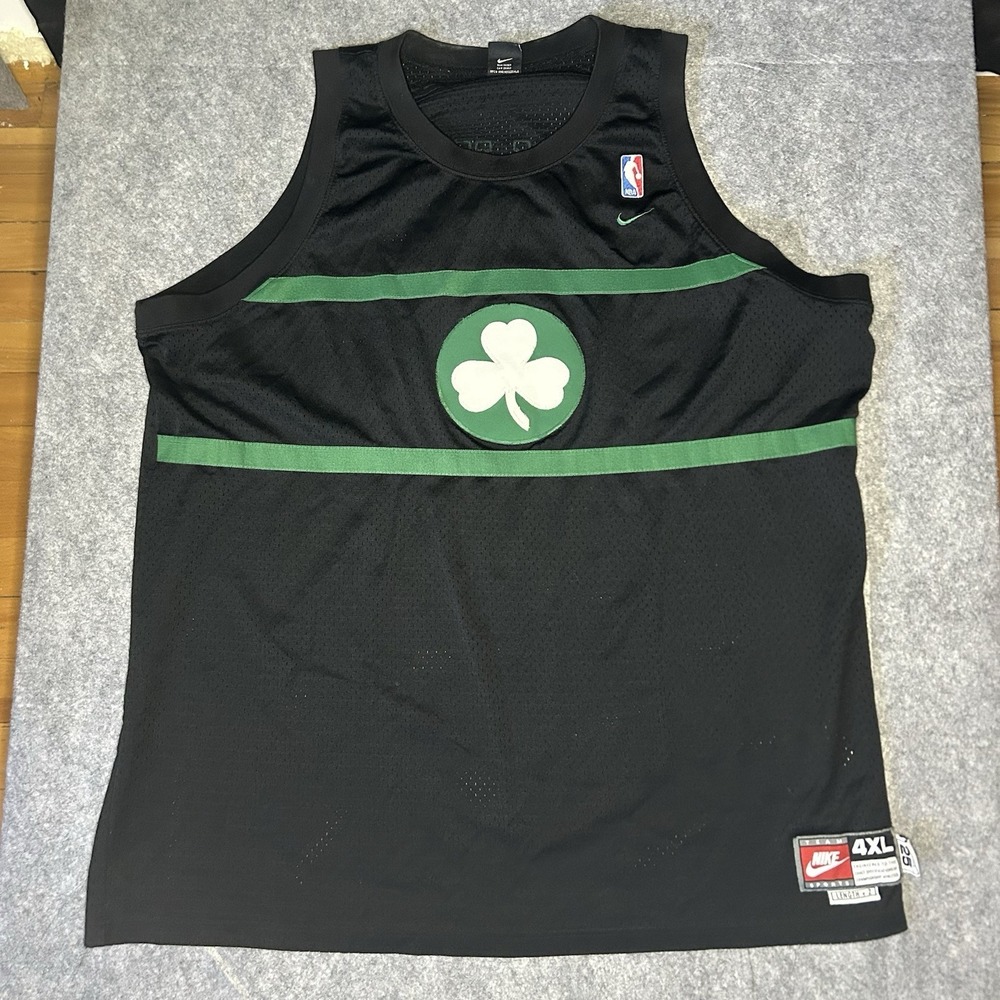 Vtg Nike Mens 4xl Boston Celtics Nba Antoine Walker Jersey Black